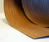 Veneered wood and laminated wood