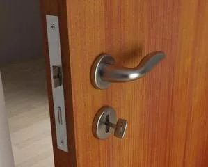 Repair a door change the lock