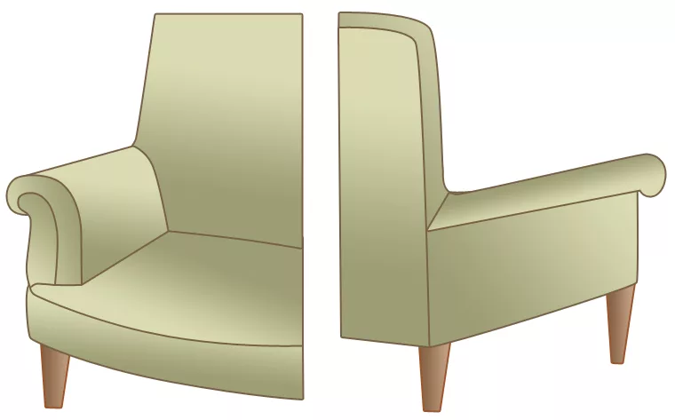 separate armrest