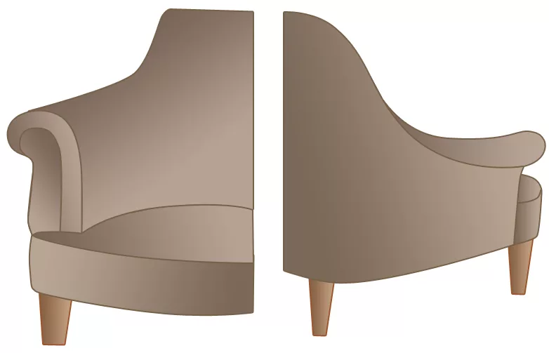 separate armrest