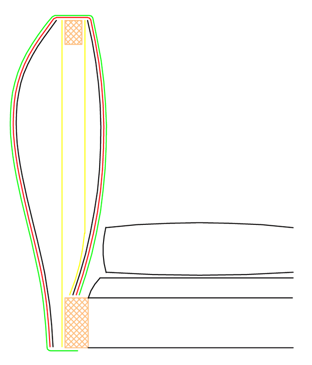 separate armrest covered