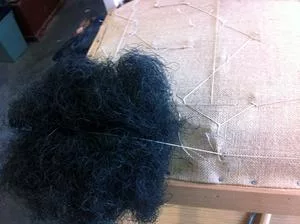 Stuffing with horsehair