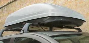 closed aerodynamic luggage rack