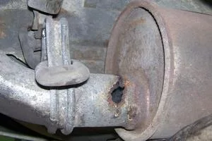Repair and replace the muffler