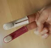 toothbrush dog
