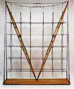 Franco Albini - Tensistruttura bookcase