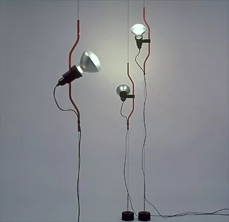 achille castiglioni lamp parenthesis