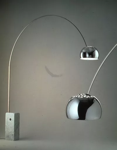 achille castiglioni arc lamp