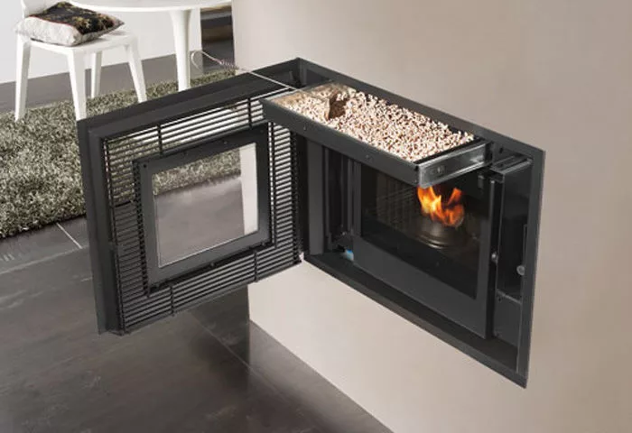 pellet fireplace