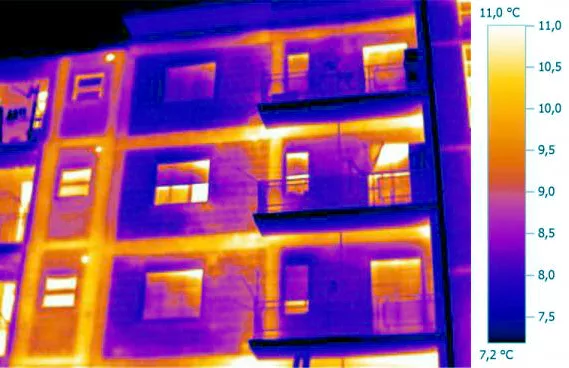 thermal bridge thermography