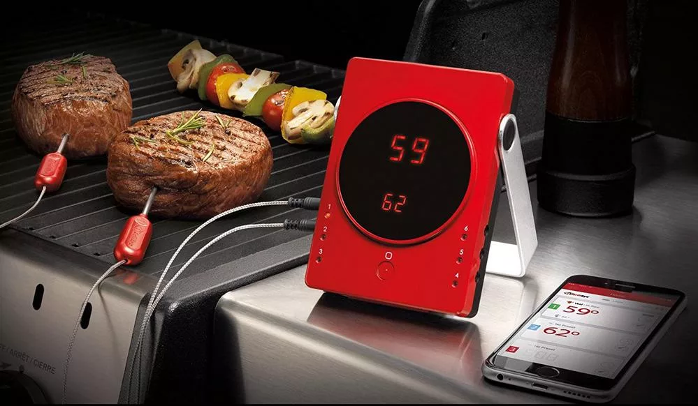 six-probe thermometer