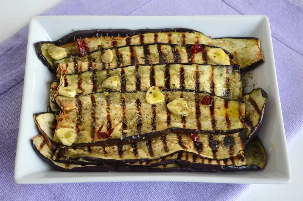 BBQ eggplant