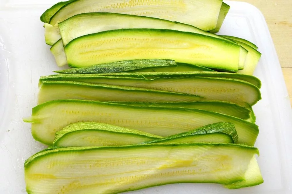 Grilled zucchini