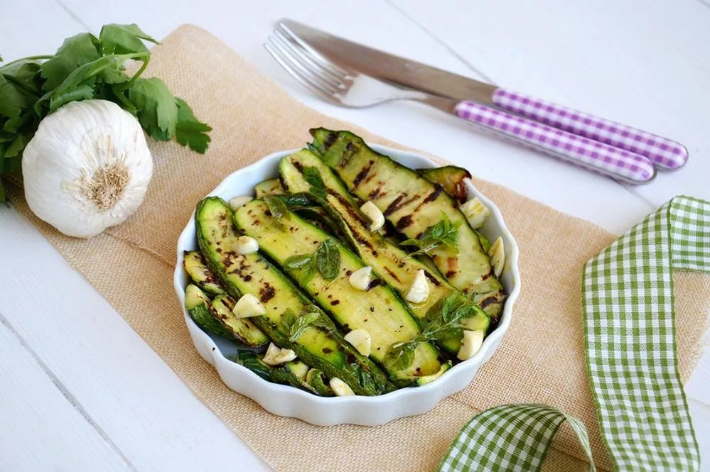 grilled zucchini