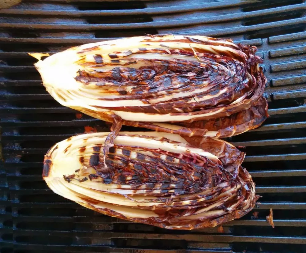Grilled radicchio