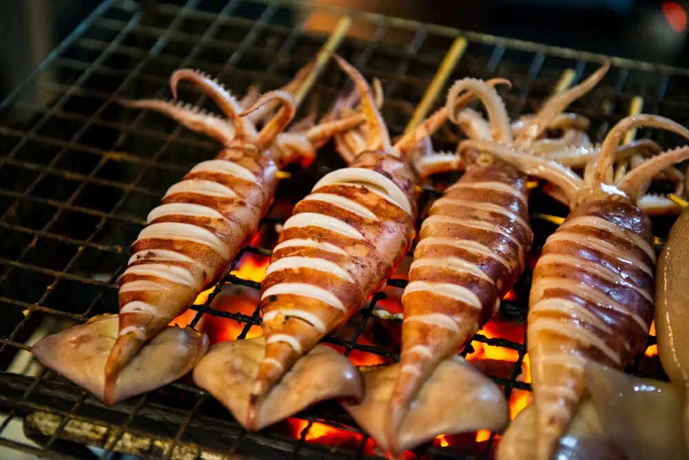 Grilled Squids