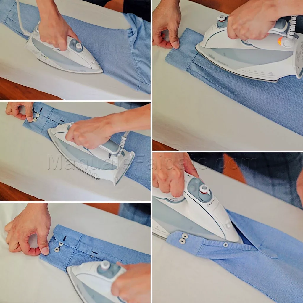 how to iron a shirt