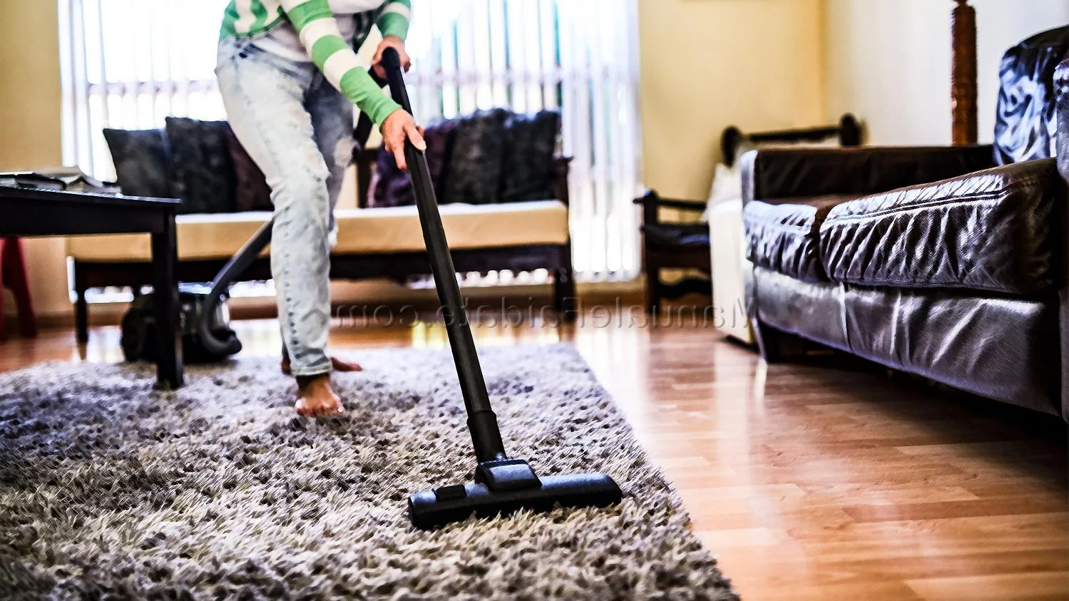 Cleaning of the living area