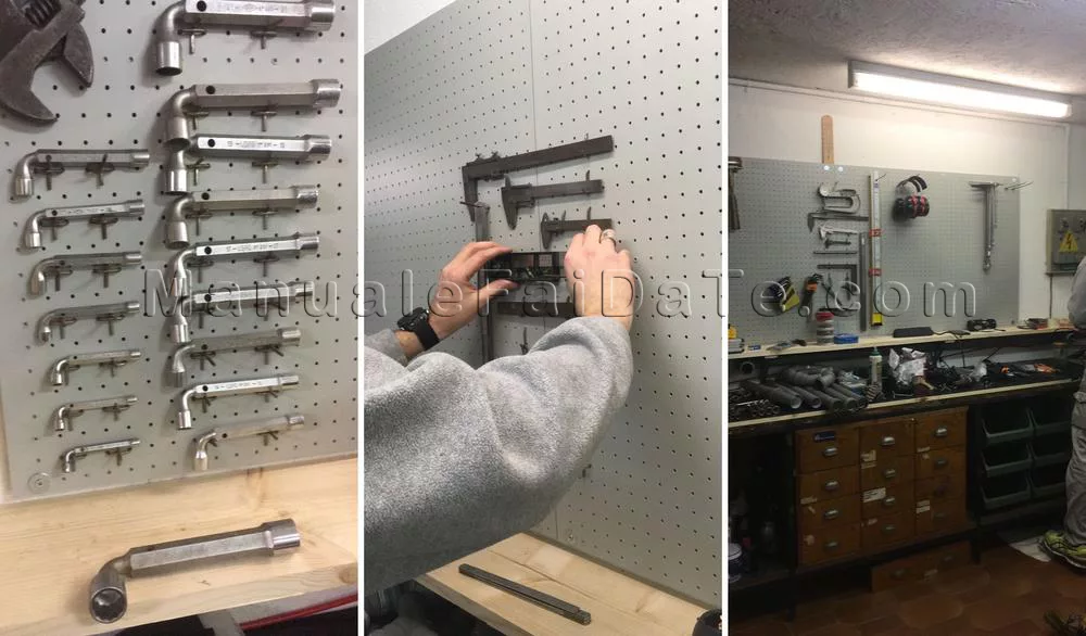 perforated toolholder panels