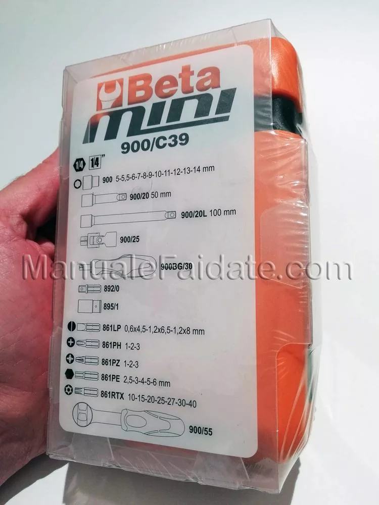 Beta Mini 900 / c39 travel tool box