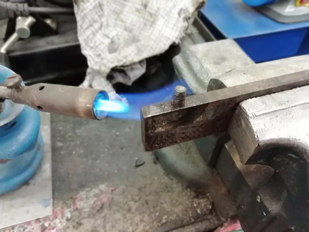 Unlock rusted screws