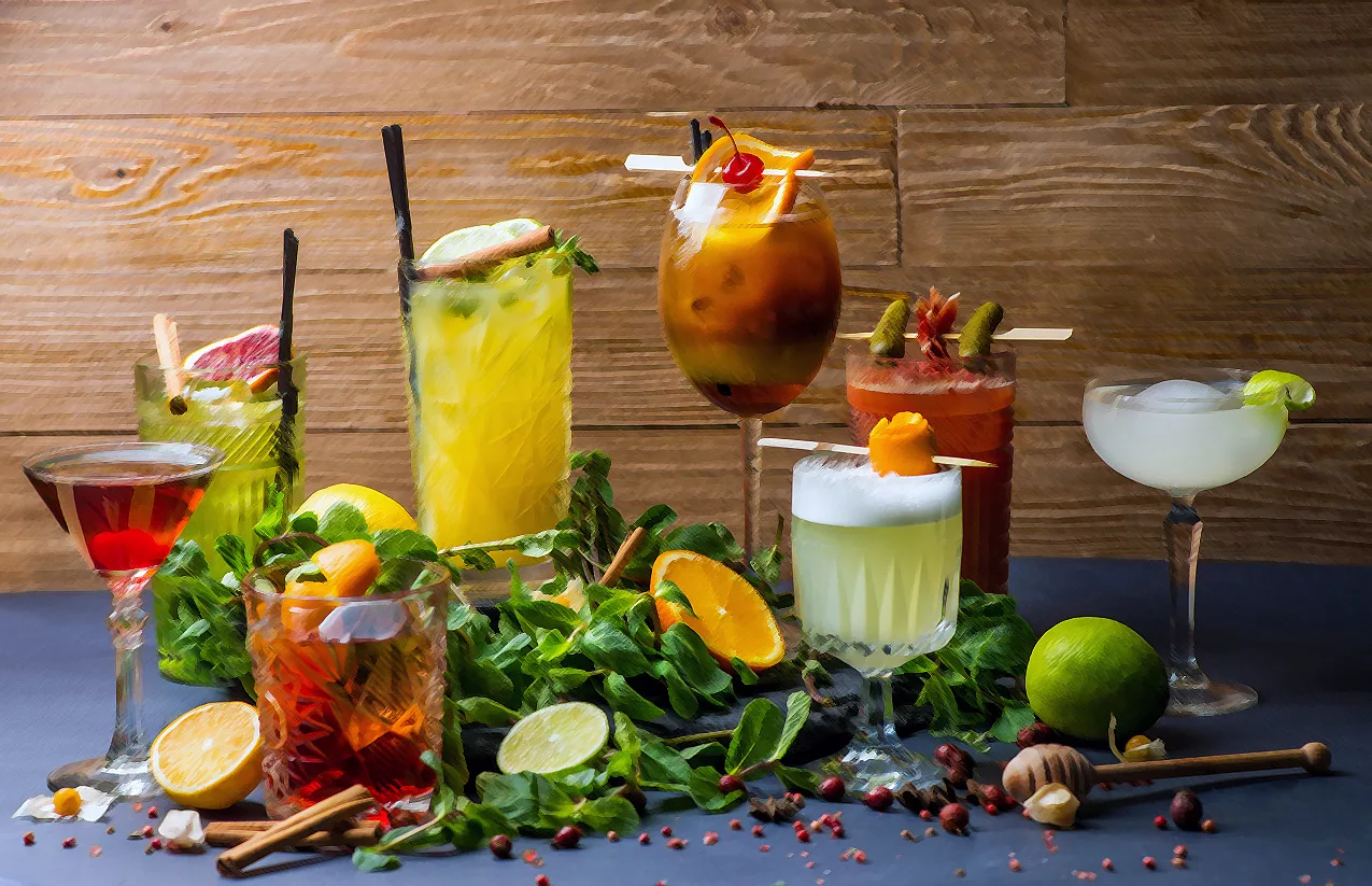 Cocktails categories
