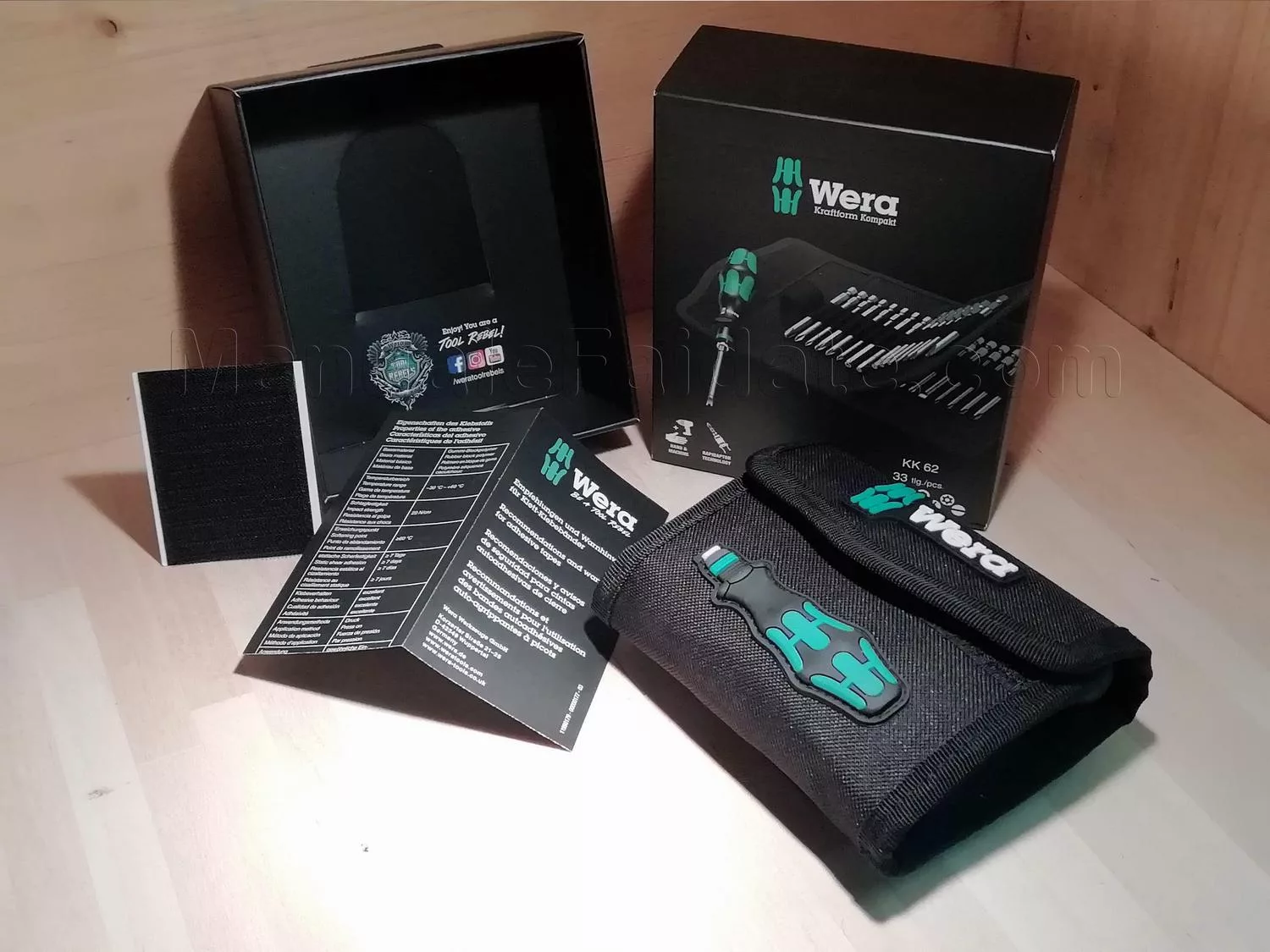 screwdriver inserts WERA kk 62