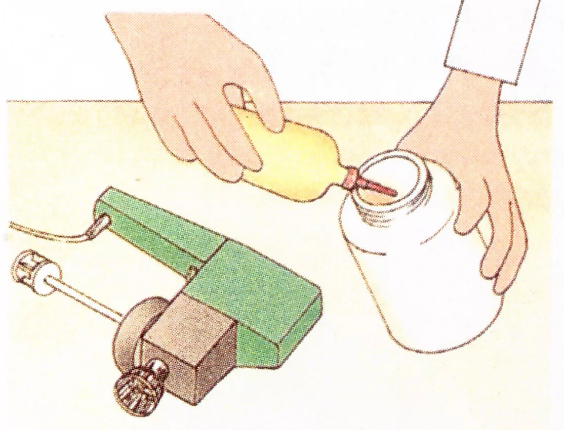 spray gun cleaning